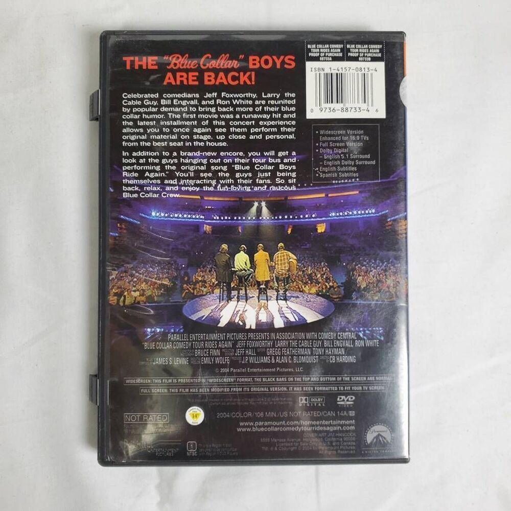 Blue Collar Comedy Tour Rides Again (DVD, Paramount Collection) - Picture 3 of 3